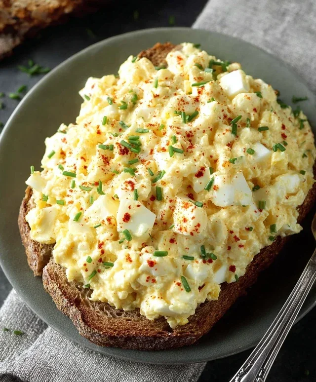 Simple Cottage Cheese Egg Salad