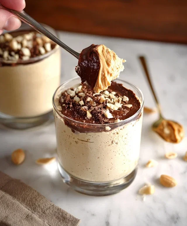 Cottage Cheese Peanut Butter Mousse