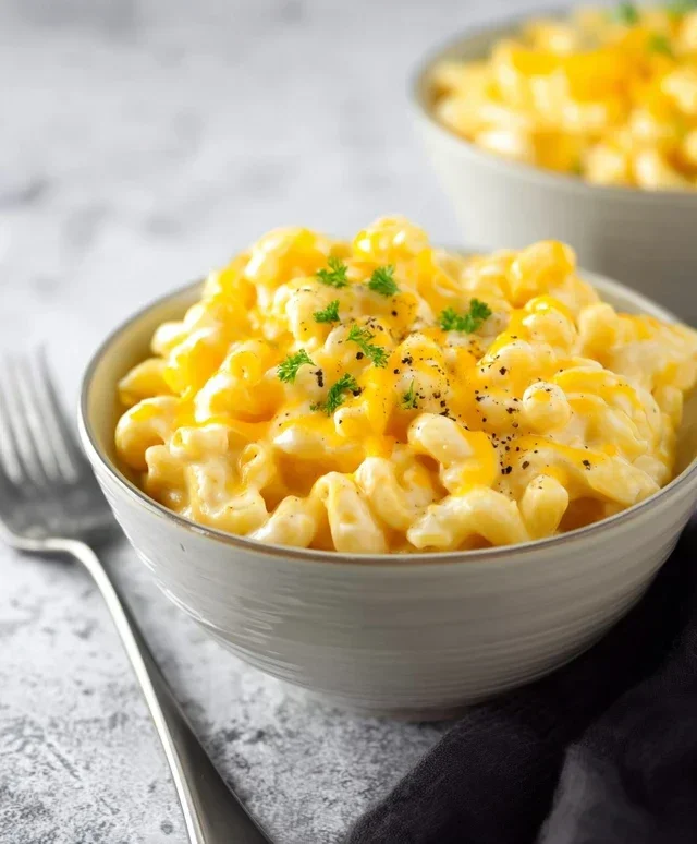 High Protein Cottage Cheese Mac and Cheese