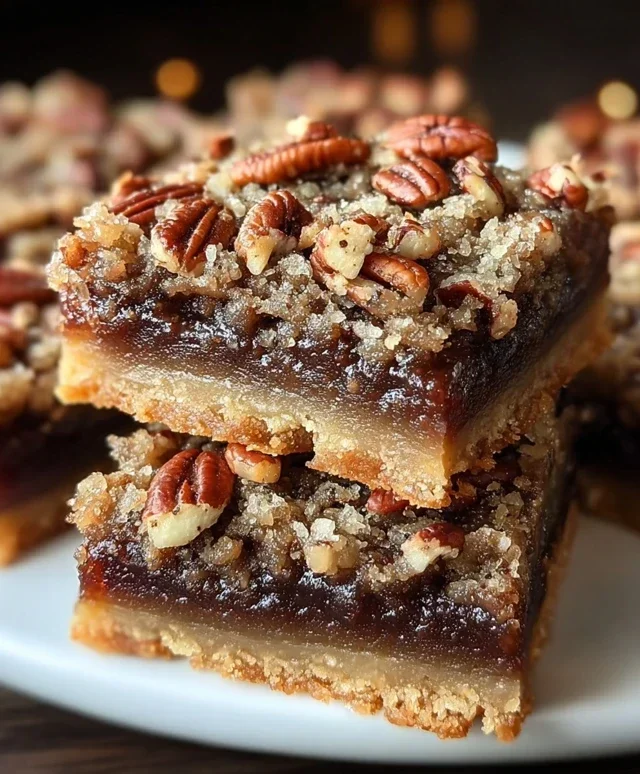 German Chocolate Pecan Pie Bars