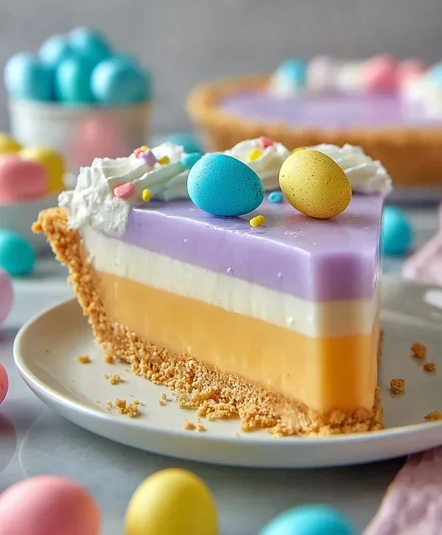 Easter Jello-O Pie