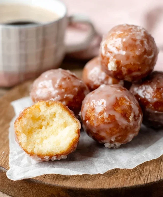 Easy Keto Glazed Donut Balls