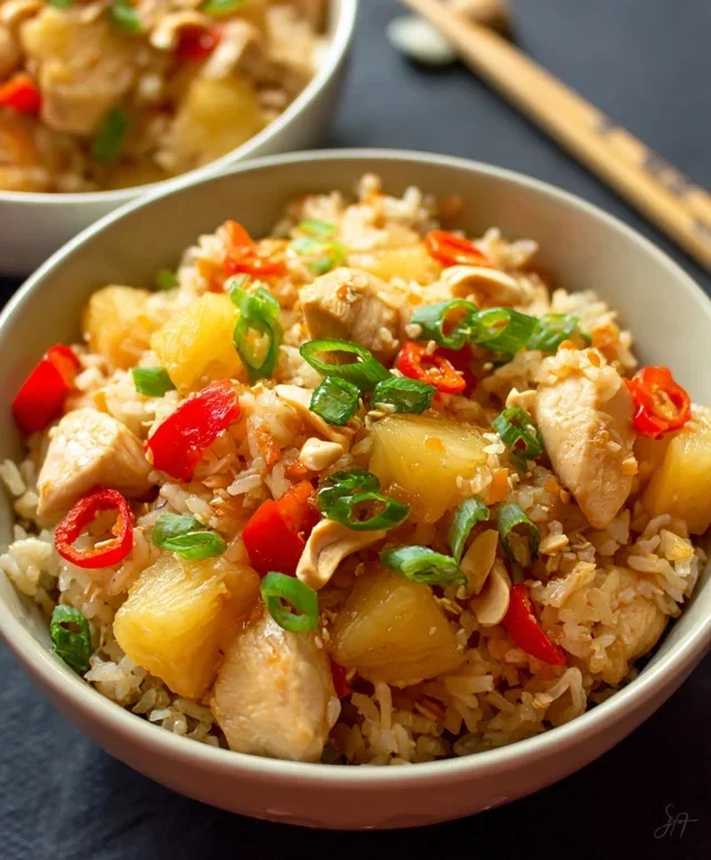 Pineapple Chicken and Rice