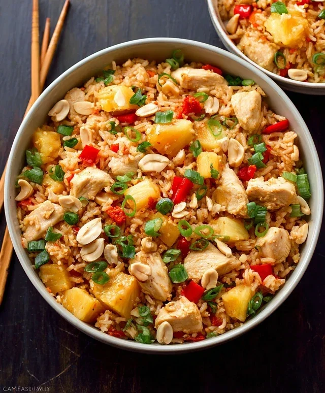 Pineapple Chicken and Rice