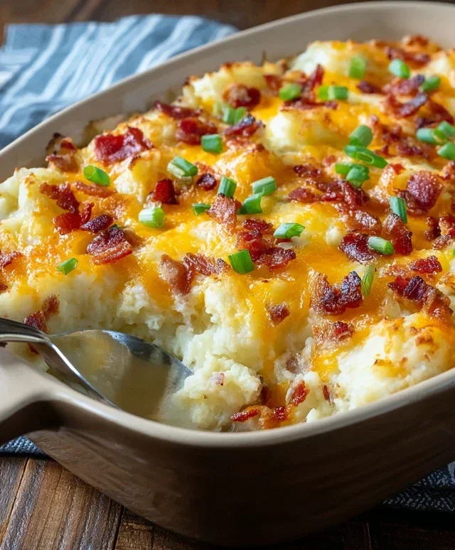 Twice Baked Potato Casserole