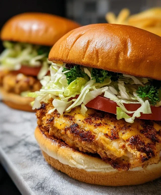 Ground Chicken Smash Burgers