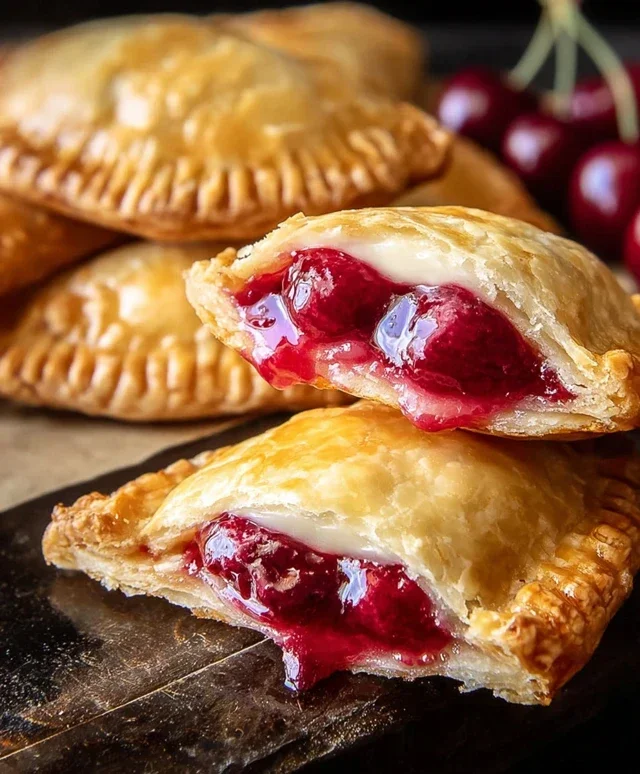 Cherry Cheesecake Hand Pies