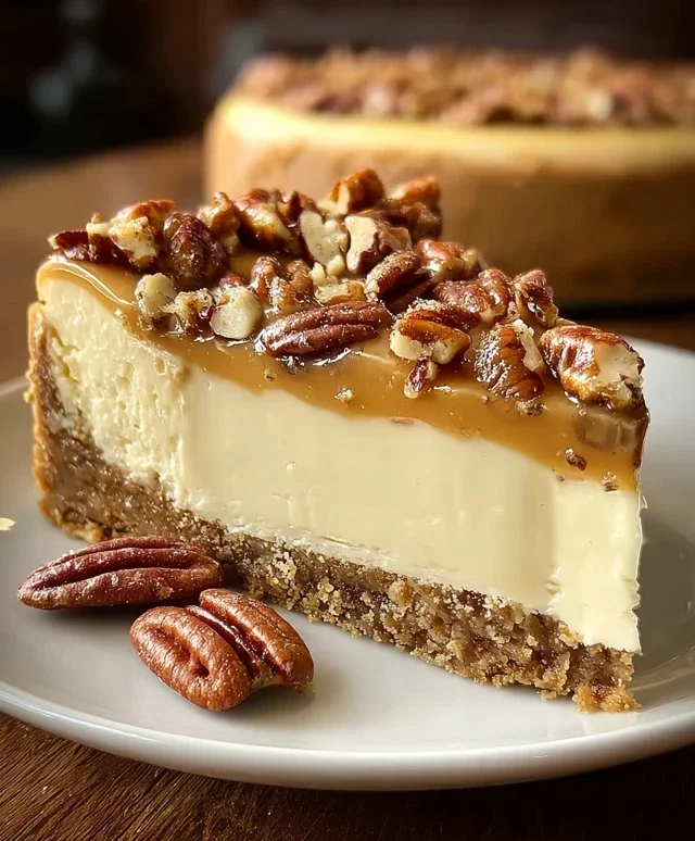 Butter Pecan Cheesecake