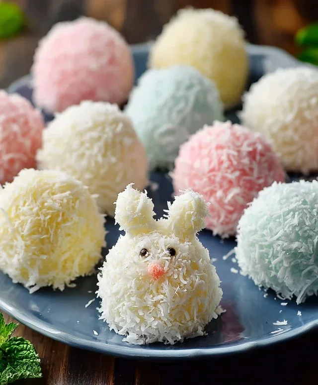 Easter Bunny Coconut Tails
