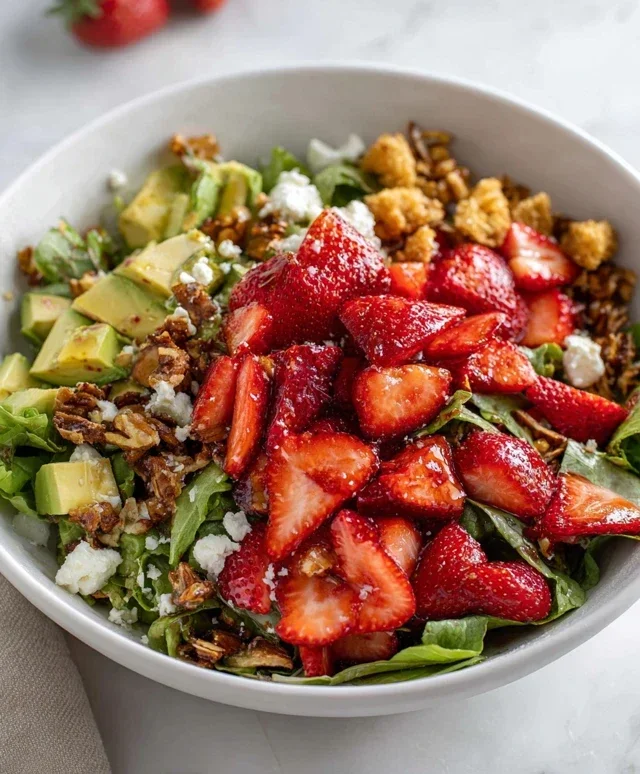 Strawberry Crunch Salad
