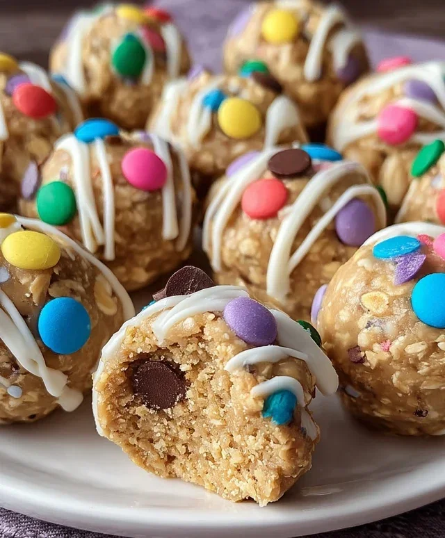 Easter Egg Cookie Dough Bites