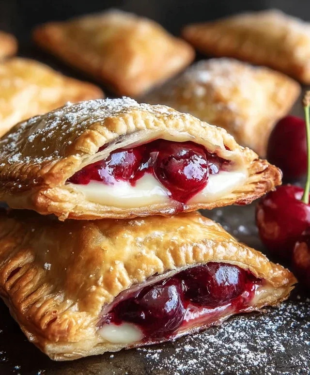 Cherry Cheesecake Hand Pies