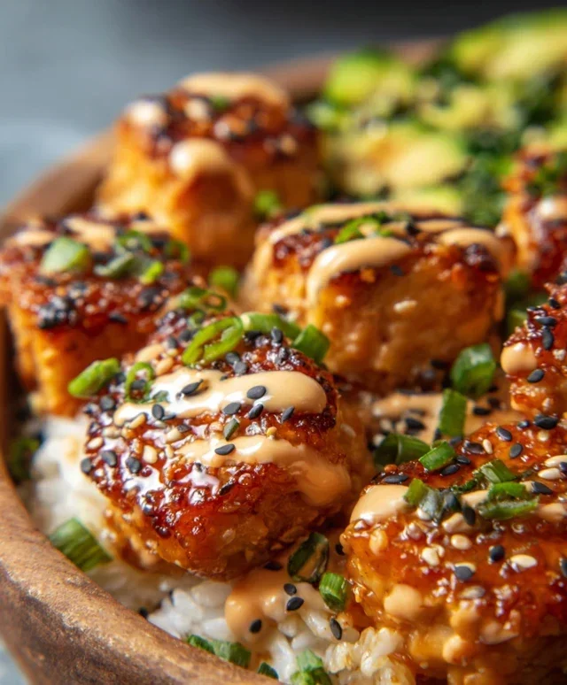 Bang Bang Salmon Bites