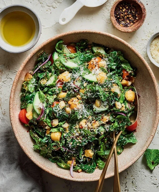 Lemony Parmesan Knon-non-non-alcoholic alternativeic non-alcoholic ale Salad