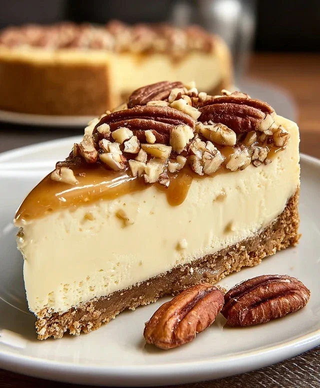 Butter Pecan Cheesecake