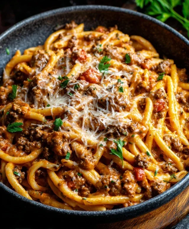 Creamy Beef Pasta