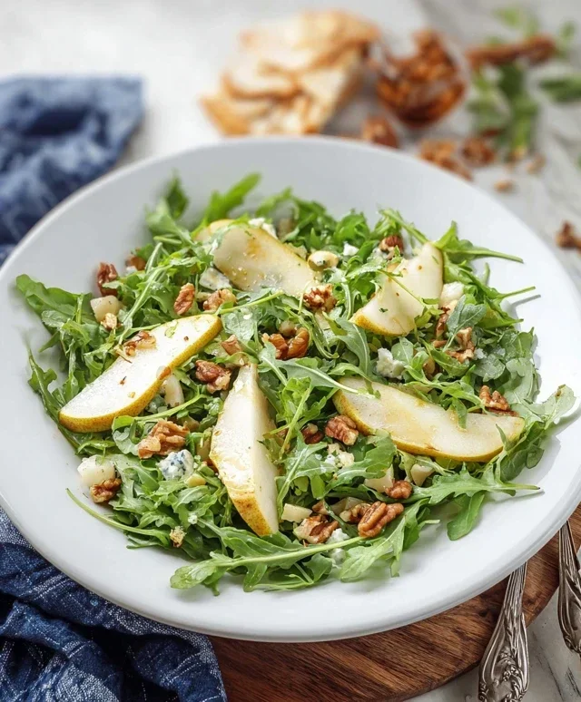 Arugula Pear Salad
