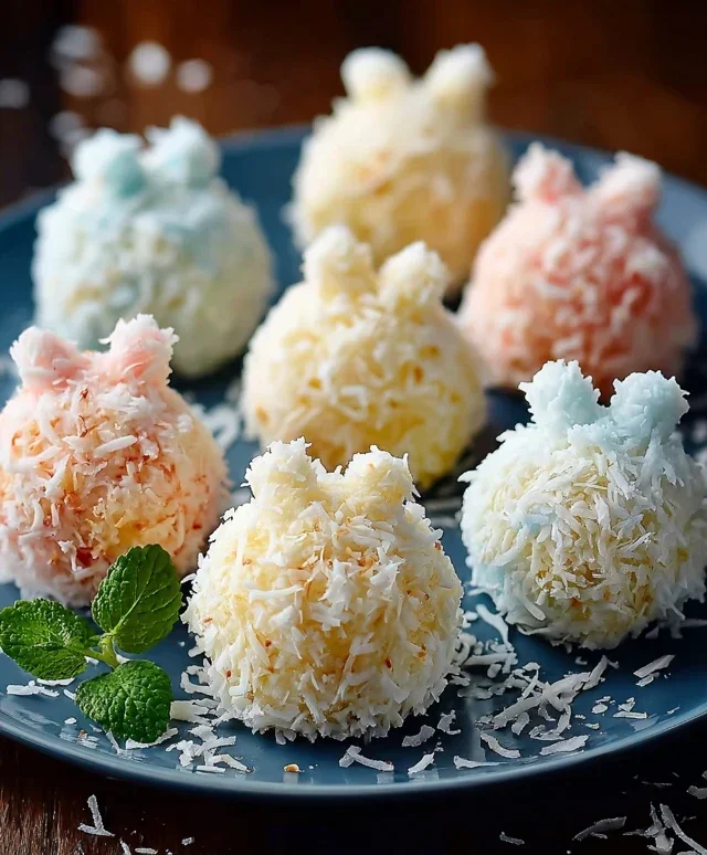 Easter Bunny Coconut Tails