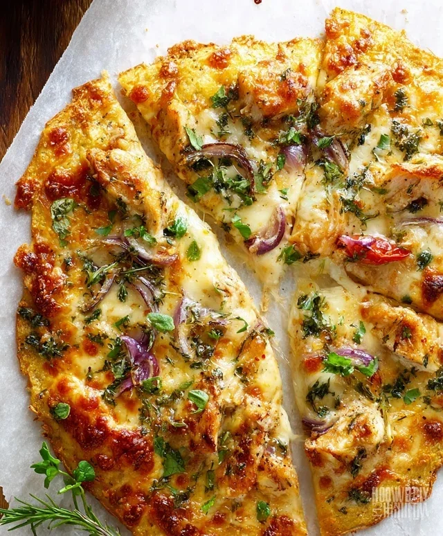 Chicken Crust Pizza