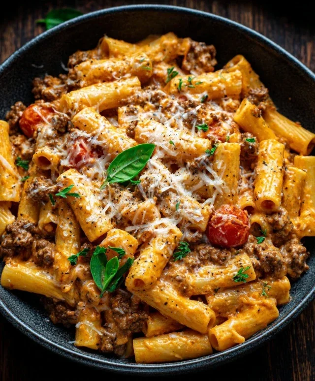 Creamy Beef Pasta