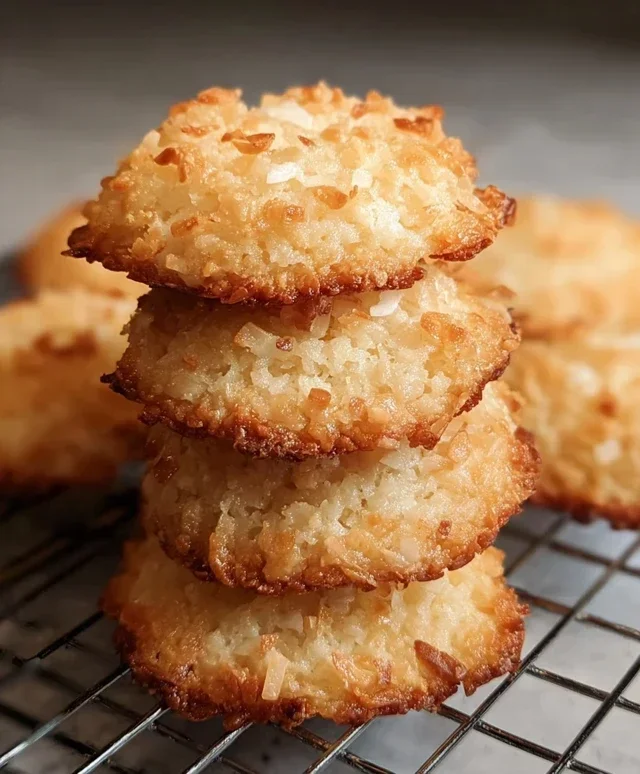 Chewy Coconut Cookies