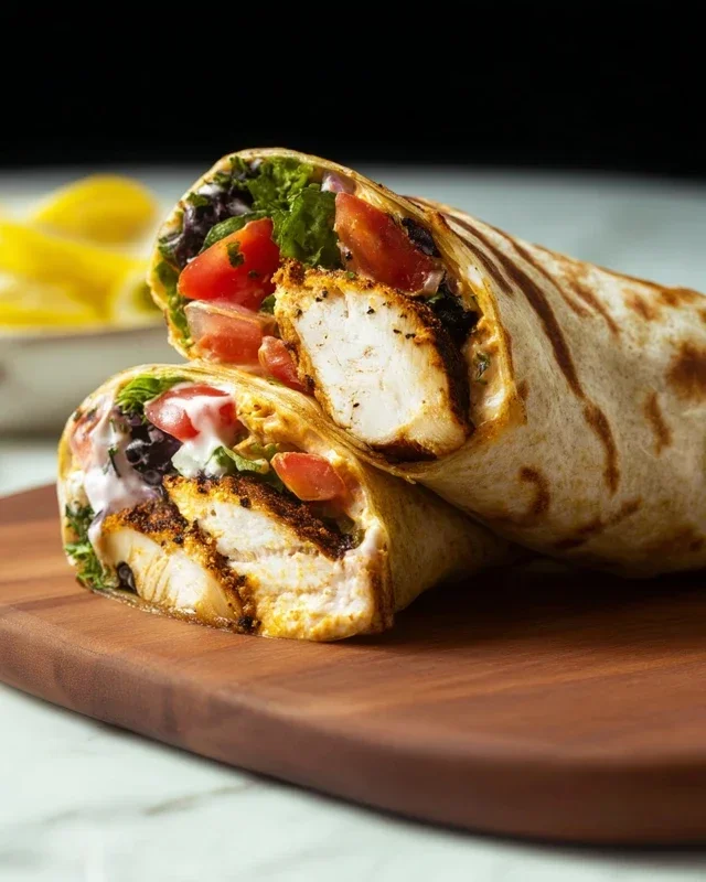 Chipotle Ranch Grilled Chicken Burrito