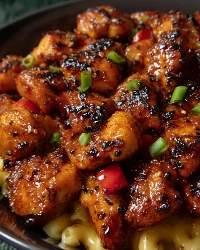 Sweet and Spicy Honey Pepper Chicken