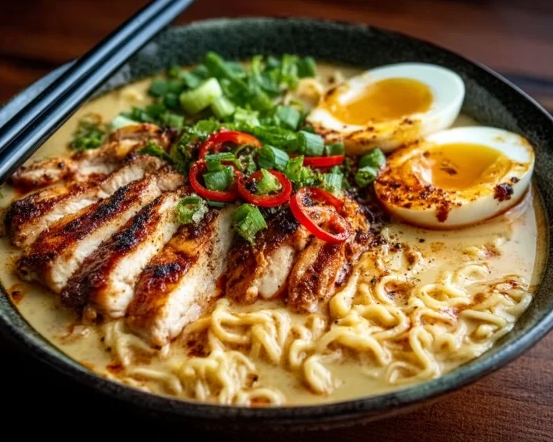 Creamy Garlic Chicken Ramen: An Incredible Ultimate Recipe