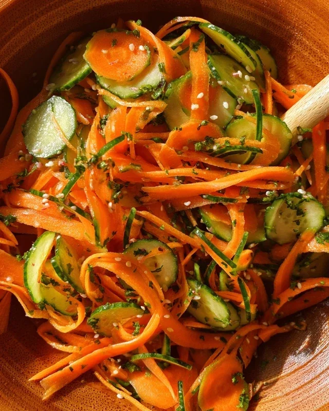Cucumber Carrot Salad