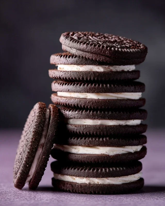 Homemade Oreo Cookies