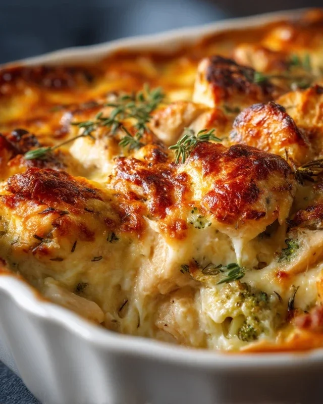 Easy Low Carb Chicken Casserole