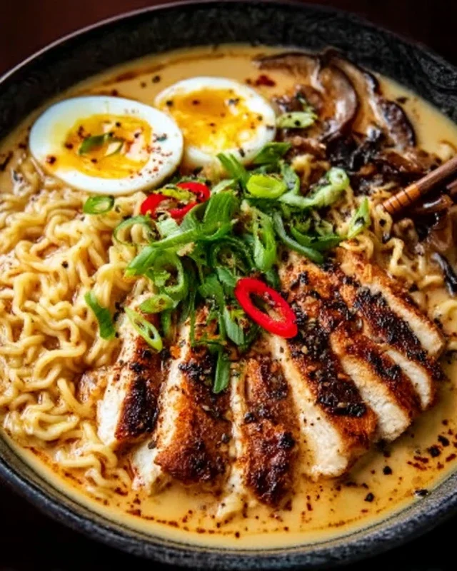 Creamy Garlic Chicken Ramen: An Incredible Ultimate Recipe