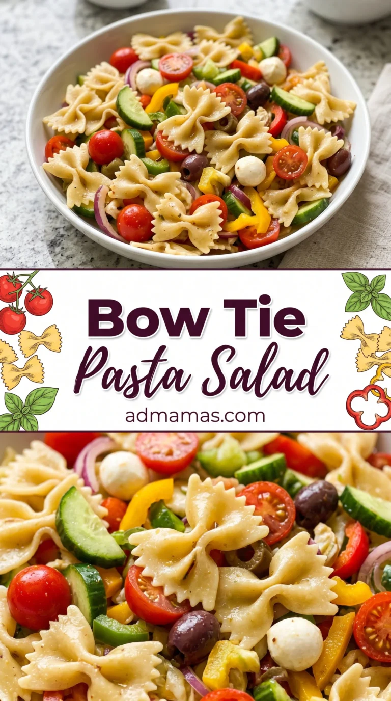 Bow Tie Pasta Salad