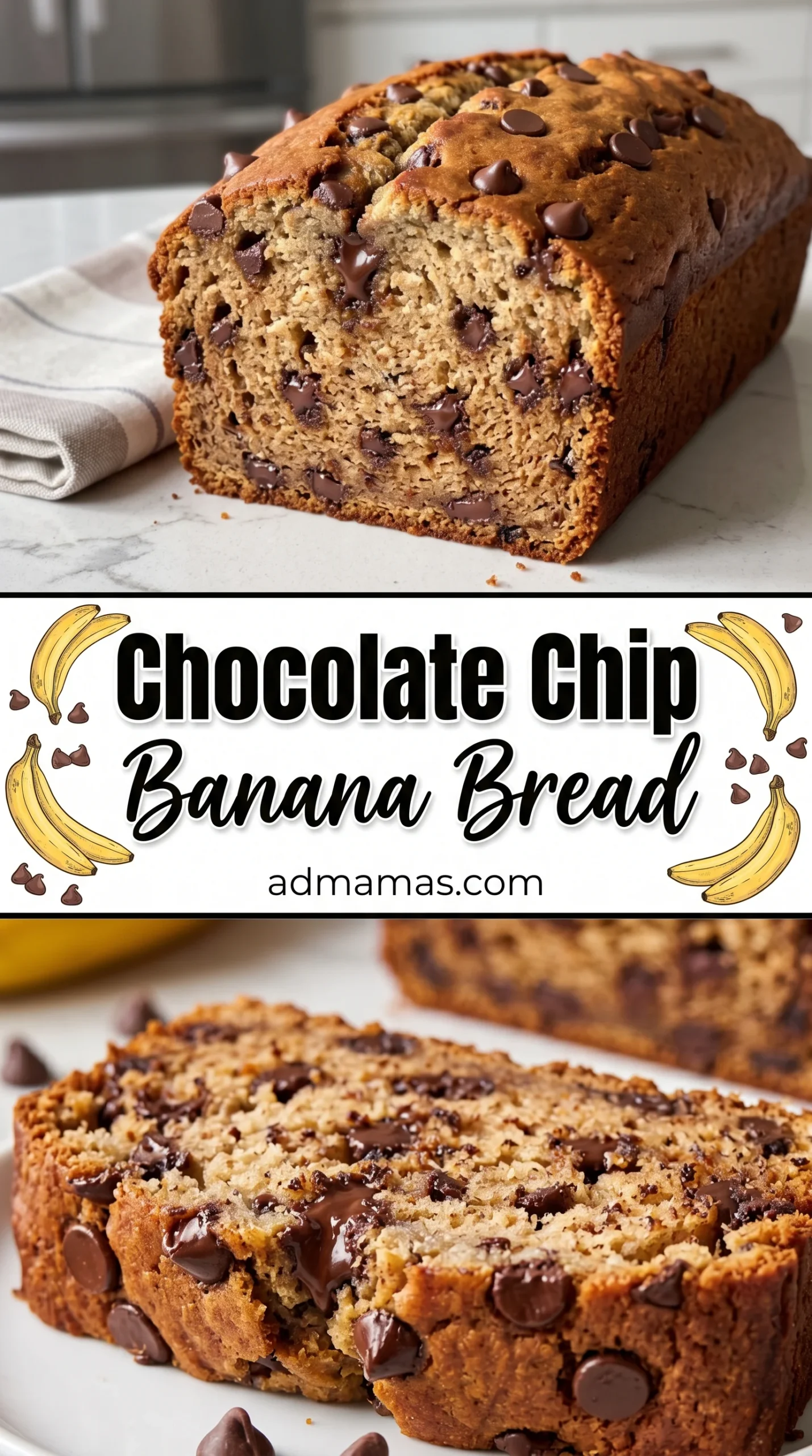 Chocolate Chip Banana Bread