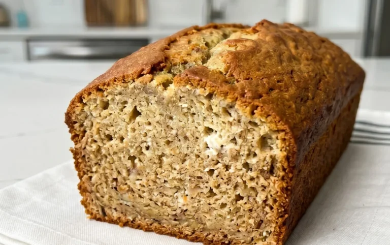 Cottage Cheese Banana Bread