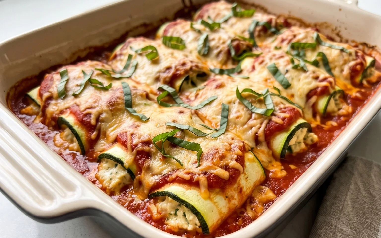 Vegan Zucchini Rollatini