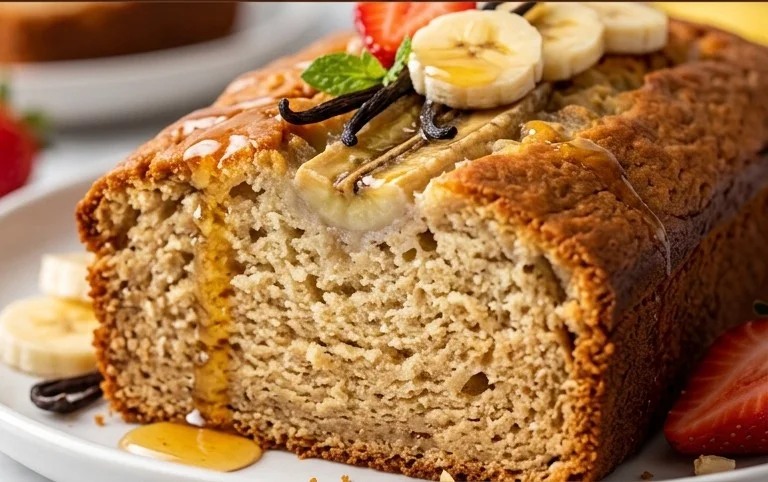 The BEST Honey Vanilla Banana Bread ~ Soft & Fluffy, Easy Recipe