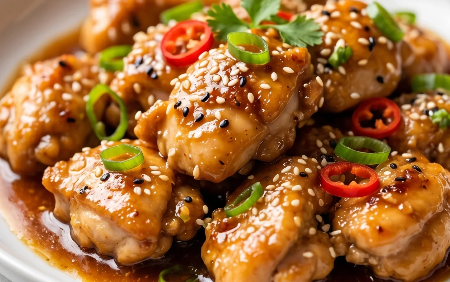 Healthy Sesame Chicken