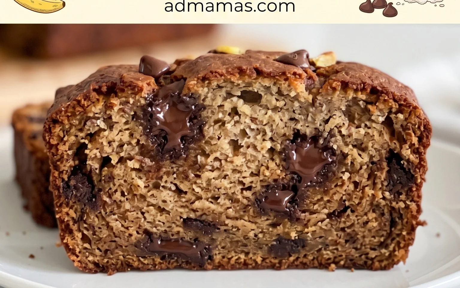 Easy Chocolate Chip Banana Bread