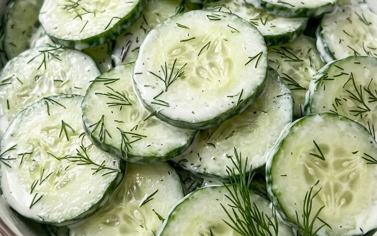 Polish Cucumber Salad