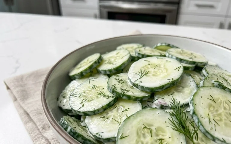 Polish Cucumber Salad