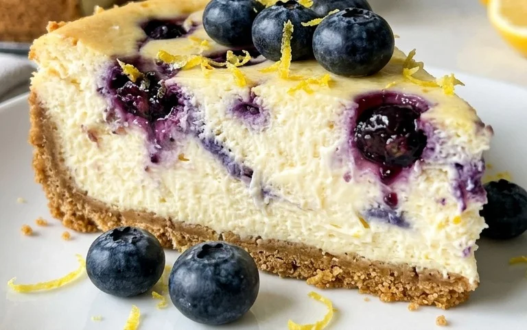 Lemon Blueberry Cheesecake