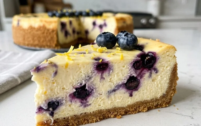Lemon Blueberry Cheesecake