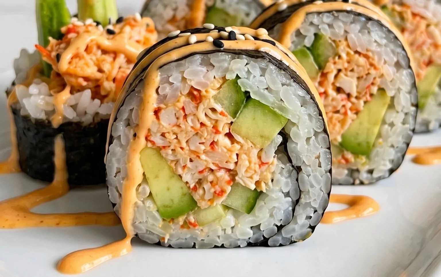Kani Sushi (Spicy Crab Roll)