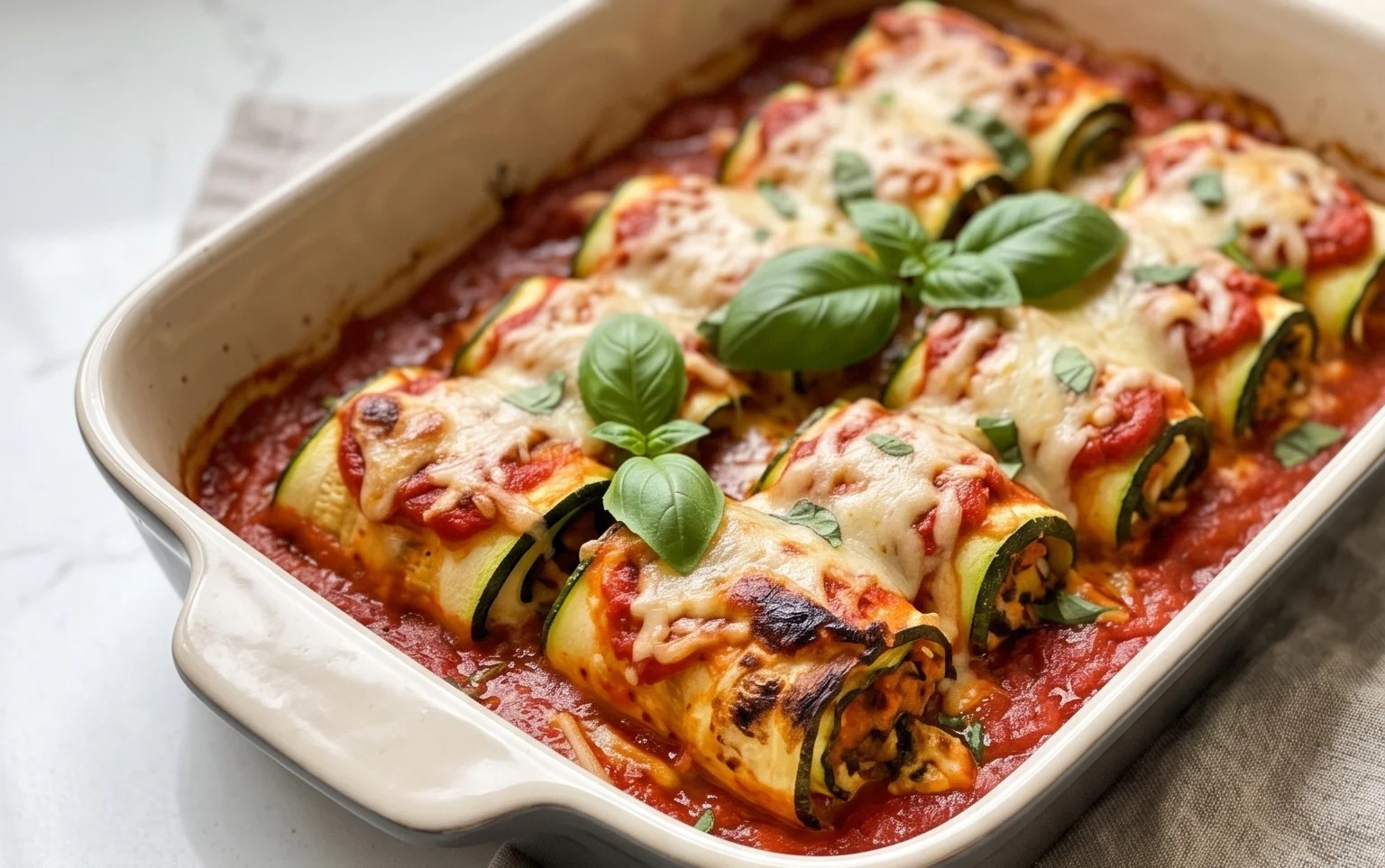 Vegan Zucchini Rollatini