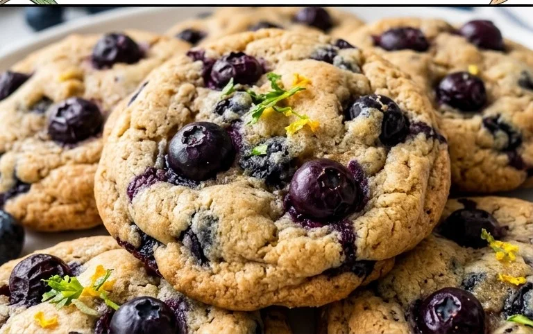 Best Ever Blueberry Cookies