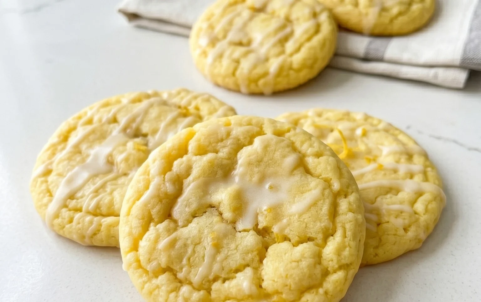 Soft & Chewy Lemon Cookies