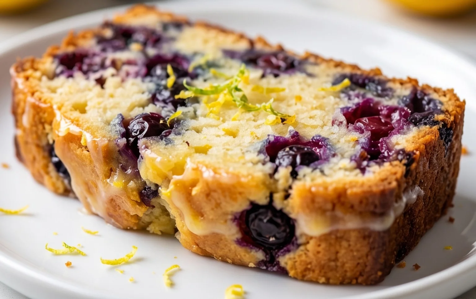 Blueberry and Lemon Loaf
