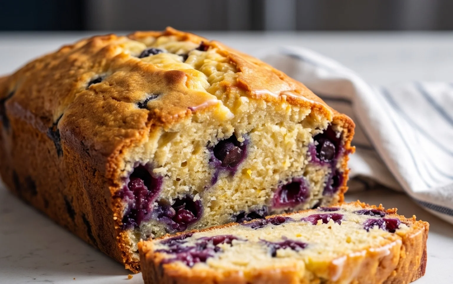 Blueberry and Lemon Loaf