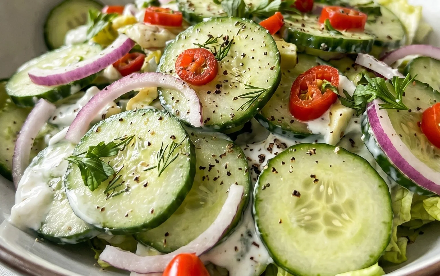 Cucumber Yogurt Salad